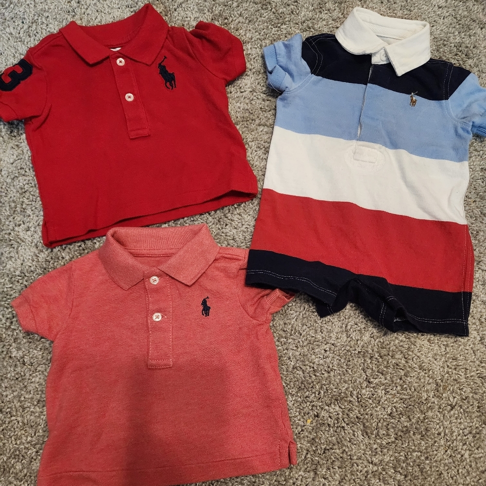 3-month shirt lot